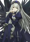  00s mizuki_makoto pale_skin red_eyes rozen_maiden silver_hair suigintou 