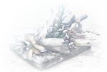 bouquet bow flower game_cg no_humans pale_color planetarian ribbon white_background 