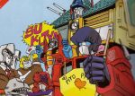  80s apron autobot bottle bumblebee crossover decepticon dog genderswap godai_yuusaku grimlock ichinose_hanae maison_ikkoku megatron metroplex no_humans oldschool optimus_prime otonashi_kyouko parody roppongi_akemi scan souichirou_(dog) soundwave starscream style_parody takashi_rumiko transformers what yotsuya 