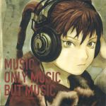  00s 1girl abe_yoshitoshi album_cover cover headphones ran_(texhnolyze) redhead scan solo texhnolyze twintails 