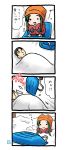  4koma :3 churuya comic eretto long_image nyoro~n snow suzumiya_haruhi_no_yuuutsu tall_image translation_request 