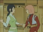  80s animated animated_gif bright_slap densetsu_kyojin_ideon karala_ajiba lowres oldschool sheryl_formosa slapping 