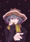  1girl ayanami_rei blue_hair hat inviting kobayashi_yuji kobayashi_yuuji moe neon_genesis_evangelion red_eyes scarf solo standing winter 