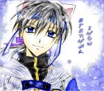  00s 1boy full_moon_wo_sagashite kira_takuto looking_at_viewer male_focus portrait shinigami smile solo takuto_kira tanemura_arina 