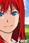  00s 1girl aozaki_aoko bad_anatomy bliss_(image) blue_eyes cpu_(hexivision) face poorly_drawn redhead solo tsukihime vector_trace 