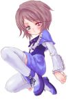  00s 1girl boku brown_hair heterochromia lowres pokomi rozen_maiden short_hair solo souseiseki thigh-highs 