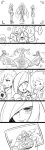  ! ... 2boys 3girls brother_and_sister comic family female_protagonist_(pokemon_sm) gladio_(pokemon) hair_over_one_eye hand_in_pocket hat hau_(pokemon) highres ichi_(yyy1mmm6) lillie_(pokemon) long_hair lusamine_(pokemon) monochrome mother_and_daughter mother_and_son multiple_boys multiple_girls open_mouth pants photo_(object) pokedex pokemon pokemon_(game) pokemon_sm ponytail rotom short_hair siblings sitting skirt spoken_ellipsis spoken_exclamation_mark spoken_object spoken_squiggle squiggle torn_clothes torn_pants very_long_hair 