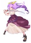  purple_eyes purple_hair sword touhou watatsuki_no_yorihime weapon 