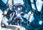  power_armor robotic_arms science_fiction scifi tomasu touhou 