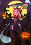  halloween highres maruhana moon original scythe 