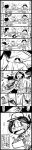  box comic commentary_request fairy_(kantai_collection) food greyscale haruna_(kantai_collection) hat highres hiryuu_(kantai_collection) kantai_collection kirishima_(kantai_collection) long_image monochrome multiple_girls nontraditional_miko sakazaki_freddy sinking tall_image tears translation_request vegetable 