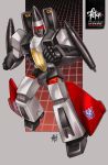  2013 dated decepticon deviantart_username franciscoetchart glowing glowing_eyes insignia mecha missile ramjet realistic red_eyes robot rocket_launcher science_fiction signature transformers watermark weapon 