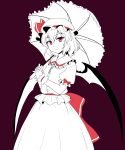  1girl gomi_(gomitin) looking_at_viewer remilia_scarlet smile solo touhou 