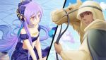  aspashia_(desert_kingdom) desert_kingdom hanamura_mai pink_eyes purple_hair 
