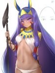  bracelet dark_skin fate/grand_order fate_(series) highres jewelry jpeg_artifacts medjed nitocris_(fate/grand_order) purple_hair violet_eyes yaman_(yamanta_lov) 