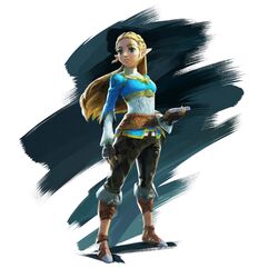  1girl absurdres blonde_hair braid full_body highres long_hair nintendo official_art pointy_ears princess_zelda solo the_legend_of_zelda the_legend_of_zelda:_breath_of_the_wild 