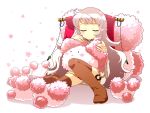  artist_request iris_(latale) latale shaggy silver_hair sleeping thighhighs vodnik 