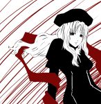  eu03 face fate/stay_night fate_(series) high_contrast monochrome ouendan_(artist) red spot_color 