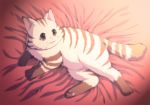  animal bed_sheet cat galaxy_express_999 ginga_tetsudou_999 mii_(ginga_tetsudou_999) orange_eyes paws sheets tomo_(yuugure) tomoeri whiskers 