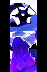  1boy armor breastplate colored_skin cooler_(dragon_ball) cooler_(fifth_form)_(dragon_ball) cowboy_shot dragon_ball dragon_ball_z fake_horns forehead_jewel gem helmet highres horned_helmet horns kokusoji looking_at_viewer male_focus multiple_horns muscular muscular_male purple_gemstone purple_skin shaded_face solid_eyes solo tail violet_eyes white_background 