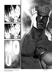  2boys banjiao_qingniu chinese comic gloves greyscale hat heart highres journey_to_the_west monochrome multiple_boys otosama sun tang_sanzang translated 