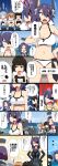  /\/\/\ absurdres alternate_costume bangs bikini black_hair blunt_bangs breasts brown_hair cleavage collarbone comic commentary_request crossed_arms eyepatch glasses hair_ribbon hatsuyuki_(kantai_collection) headgear highres hime_cut kantai_collection kozou_(rifa) long_hair mechanical_halo medium_breasts mochizuki_(kantai_collection) multiple_girls murakumo_(kantai_collection) ooyodo_(kantai_collection) purple_hair ribbon school_swimsuit short_hair speech_bubble sweatdrop swimsuit tatsuta_(kantai_collection) tenryuu_(kantai_collection) thought_bubble translation_request tress_ribbon white_bikini yellow_eyes 