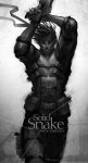  gun male metal_gear_solid monochrome signature solid_snake solo stanley_lau weapon 