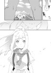  ascot comic female_protagonist_(pokemon_sm) lillie_(pokemon) pokemon pokemon_(game) pokemon_sm ponytail solgaleo throne yomo_tsuka 