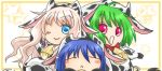  ichii macross macross_frontier new_year ranka_lee saotome_alto sheryl_nome 