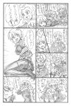  ! 4koma all_fours angry aura bangs bbb_(friskuser) bound bound_arms braid breasts broken_window choke_hold comic commentary_request crossed_arms crotch_seam darjeeling dark_aura evil_grin evil_smile girls_und_panzer greyscale grin highres kicking kidnapping kneeling long_hair long_sleeves marker medium_breasts monochrome necktie panties panties_under_pantyhose pantyhose pantyshot pantyshot_(kneeling) parted_bangs pleated_skirt rosehip school_uniform shaded_face sharp_teeth shoes_removed short_hair sitting skirt smile spoken_exclamation_mark strangling surprised sweat sweater tactical_clothes teeth tied_up translation_request underwear window 