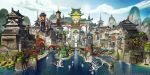  cityscape concept_art final_fantasy final_fantasy_xiv highres no_humans official_art water 