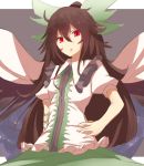  1girl looking_at_viewer reiuji_utsuho solo touhou uchisukui 