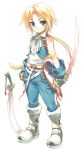  bad_id final_fantasy final_fantasy_ix male mizuki_kotora smile solo sword tail weapon zidane_tribal 