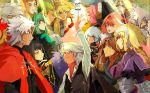  archer_of_black archer_of_red armor assassin_of_black assassin_of_red beard berserker_of_black berserker_of_red blonde_hair braid caster_of_black caster_of_red dark_skin facial_hair fate/apocrypha fate/grand_order fate_(series) grey_skin karna_(fate) kotomine_shirou lancer_of_black long_hair multiple_boys multiple_girls pointy_ears ponytail red_eyes rider_of_black rider_of_red ruler_(fate/apocrypha) saber_of_black saber_of_red short_hair sieg_(fate/apocrypha) white_hair 