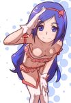  1girl aono_miki breasts fresh_precure! long_hair precure ryuuta_(cure_ryuuta) solo 