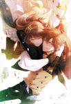  ars&egrave;ne_lupin brown_hair cardia_(code:_realize) code:_realize green_eyes miko_(artist) yellow_eyes 