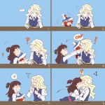  ! !! ... 2girls :p :x ? blonde_hair blush book brown_hair character_doll comic diana_cavendish dl doll grin hat kagari_atsuko kiss little_witch_academia long_hair long_sleeves looking_at_another multiple_girls numbered_panels one_side_up open_book open_mouth reading redhead school_uniform shiny_chariot silent_comic smile spoken_ellipsis tongue tongue_out yuri 