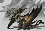  dragon godzilla_(series) kaijuu king_ghidorah monsterverse no_humans 