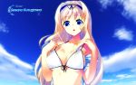  bikini kusugawa_sasara sky swimsuit to_heart_2 