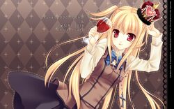  blonde_hair male maria_holic red_eyes shidou_mariya tatekawa_mako trap 