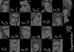  axel demyx eyepatch kingdom_hearts kingdom_hearts_i kingdom_hearts_ii larxene lexaeus luxord marluxia organization_xiii roxas saix short_hair vexen xaldin xemnas xigbar zexion 