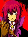  glasses green_eyes male red_hair redhead richter_abend solo tales_of_(series) tales_of_symphonia tales_of_symphonia_knight_of_ratatosk 