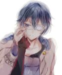  black_hair blue_eyes hinose_takeru koyuri sweet_clown 