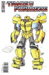  autobot bumblebee concept_art cover don_figueroa highres mecha transformers 