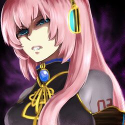  blue_eyes face long_hair megurine_luka ohagi_(pixiv_43285) ohagi_(ymnky) pink_hair vocaloid 