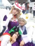  cosplay gloves photo red_eyes touhou yakumo_ran yakumo_yukari 