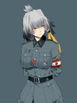  1girl bonkiru highres kemono_friends nazi shoebill_(kemono_friends) uniform 