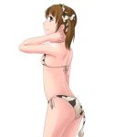  cow_print flat_chest fukuzawa_yumi maria-sama_ga_miteru side-tie_bikini string_bikini swimsuit tail toshifumi 