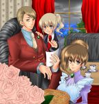  family seagull umineko_no_naku_koro_ni ushiromiya_jessica ushiromiya_krauss ushiromiya_natsuhi 