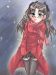  artist_request blue_eyes fate/stay_night scarf tagme tohsaka_rin twintails 